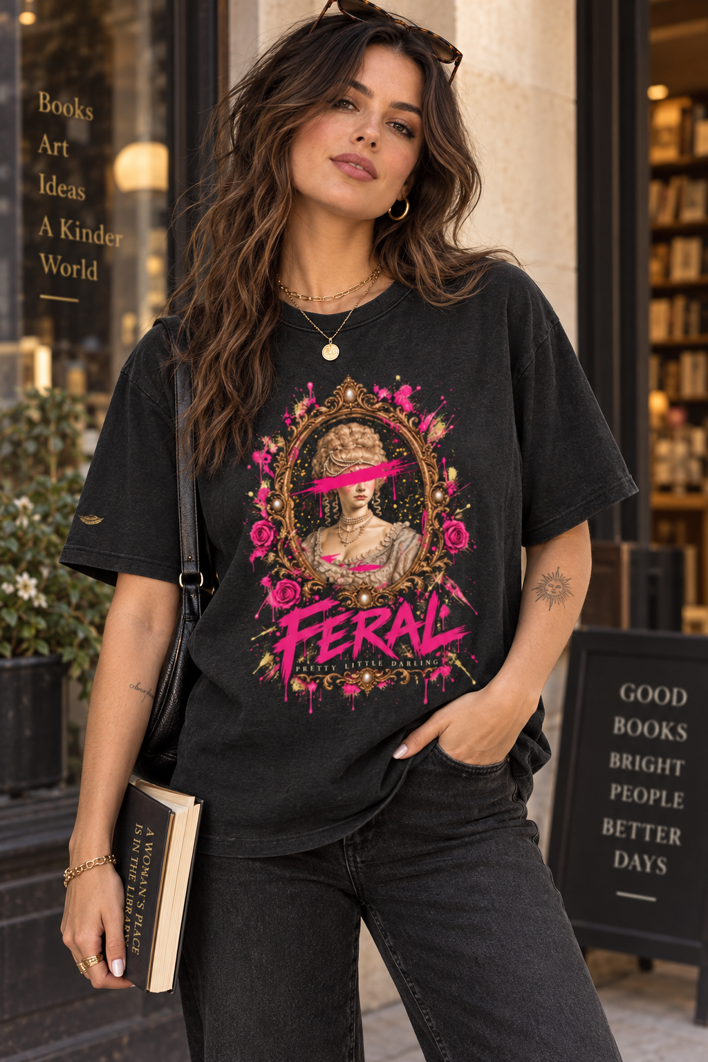 Foul Mouthed & Feral Tee lifestyle